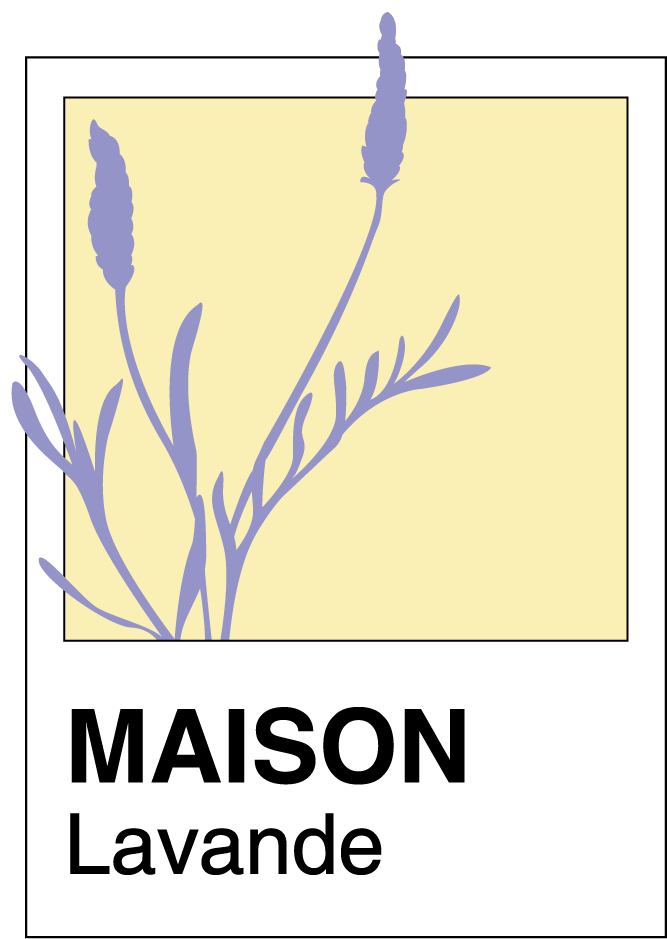 Logo maison lavande